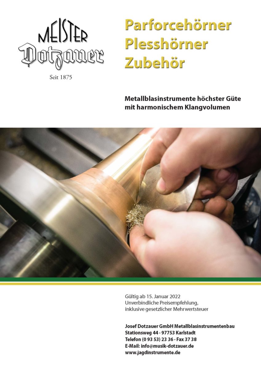 Titelseite Katalog Parforce Pless Zubehör 